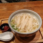 かもとり権兵衛 - ごぼ天うどん大盛り