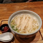 かもとり権兵衛 - ごぼ天うどん大盛り