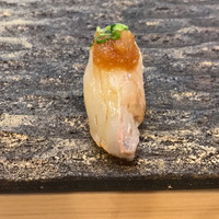 鮨 島本 - ヒラメ　おろしポン酢