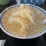 Gohan Dokoro Shokudou Misa - 麺の量が半玉でも他店の並盛くらいの量があります。