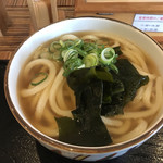 うどん工房 淡家 - かけうどん(大) ¥420