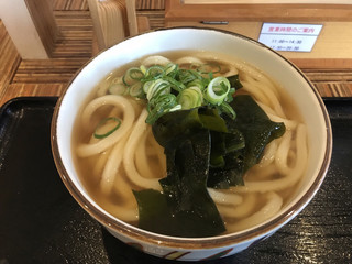 うどん工房 淡家 - かけうどん(大) ¥420