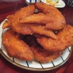 手羽矢 - フリッターも中が熱々でおいしい。