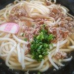 得得うどん - 肉うどん（トリプル）