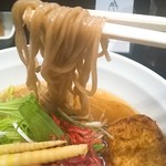 麺匠 むさし坊 - そばもエビ色