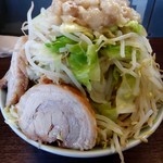 かじろうramen7 - 野菜マシマシ、キャベツ超多め
