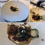 El Celler de Can Roca - Cabbages, truffle and anchovy sauce