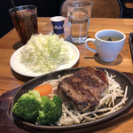 筋肉食堂 - 牛ヒレ肉ステーキCセット¥２０００