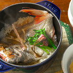 Mikawaya - 天然鯛と菜の花の炊き込みごはん