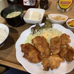 一信 - から揚げ定食（￥690）