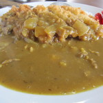 たまおか食堂 - カレーの海に浮かぶ､トンカツ島。