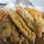 たまおか食堂 - カツは薄め･･･。