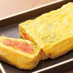 Mentaiko omelet