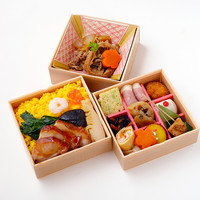 ◆五目ちらし寿司と彩り9升の三段弁当