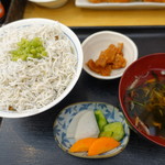 ごはん屋さくら - 釜あげしらす丼