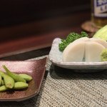 鎌倉 - 板わさ、枝豆