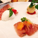 アズーリ - 前菜３種盛り合わせ