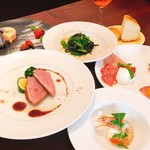 アズーリ - お花見ランチコース