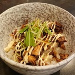 らーめん天 - チャーシュー丼セット