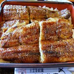 炭火焼うなぎ 東山物産 - 上（４切れ　ミニう巻き　ミニうざく）＠１，９００円