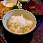 tabenomihoudaiizakayaakafuji - ・ライス大盛り&おかわり可、スープおかわり可