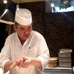 完全個室 鮨 佐竹 大門・浜松町 - 素敵な大将です♡