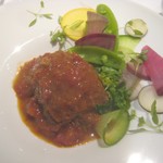 ル・ヴァンキャトル - ピエパケ風トリッパ、鎌倉野菜