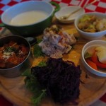 ラ フルール ド スリジエ - お野菜の前菜盛り合わせ