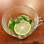 スイーツby軽井沢エレガンス - ホットモヒート（ノンアルコール）