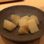 鮨 さかい - ガリ