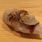 鮨 さかい - 煮蛤・・いつもながら美しく、ツメもいい味わい。