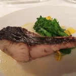 ヴィラ・デル・ソル - 鰆のスモークと菜の花