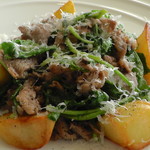 リストランテ・アルコ - メイン（牛肉の薄切りとルッコラのソテー レモンソース）