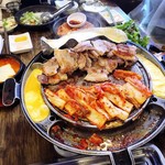 韓国家庭料理 イタロー - チーズフォンデューサムギョプサル