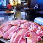 韓国家庭料理 イタロー - チーズフォンデューサムギョプサル