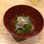 Sangen Dya Ya Sushi Kantera - 新めかぶと白魚