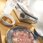 ホルモンと日本酒 ホルモン屋かねちゃん - ままま一杯♪(= ´∀´)ﾉ凵゛