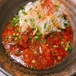 香氣 四川麺条 - 期間限定 汁なし麻婆麺 〆の追い飯付き 850円