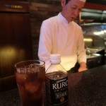 とんかつ マンジェ - 安定の黒烏龍茶(笑)
      坂本シェフ、ありがとうございました✨