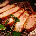 とんかつ マンジェ - 肉の味が強いイベリコ豚のリブロース٩(ˊᗜˋ*)و