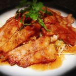 とんかつ マンジェ - 無理言って準備をしていただいたポークジンジャー
      ※メニューにはありません