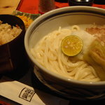 Udon No Shikoku - 生醤油油なす定食