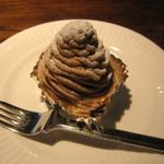 ティールーム Nicol - 季節メニュー・モンブラン