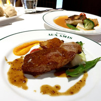 ブラッスリーオザミ 東京スカイツリータウン･ソラマチ店 - 吉田豚肩ロースのロースト / イサキのポワレ。