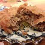 一心 - サクサク絶品メンチカツ￥380