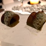 AZUR et MASA UEKI - ★北の国から『羅臼昆布・もずく・醤・抹茶泡』