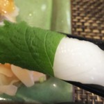 玄海鮨 - イカ 大葉巻です