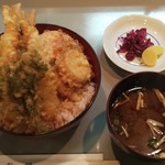 Tempura Kamon - 海老丼 1,000円