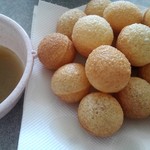 スワガット インディアン バザール - パニプリ揚げてみた