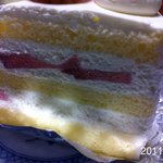 ルクープル - 2011.11.15(火)10時半訪問　ショートケーキ400円 高いが、私好みの味は美味い(^_^)v